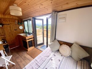 Glamping at Cwmdu Campsite