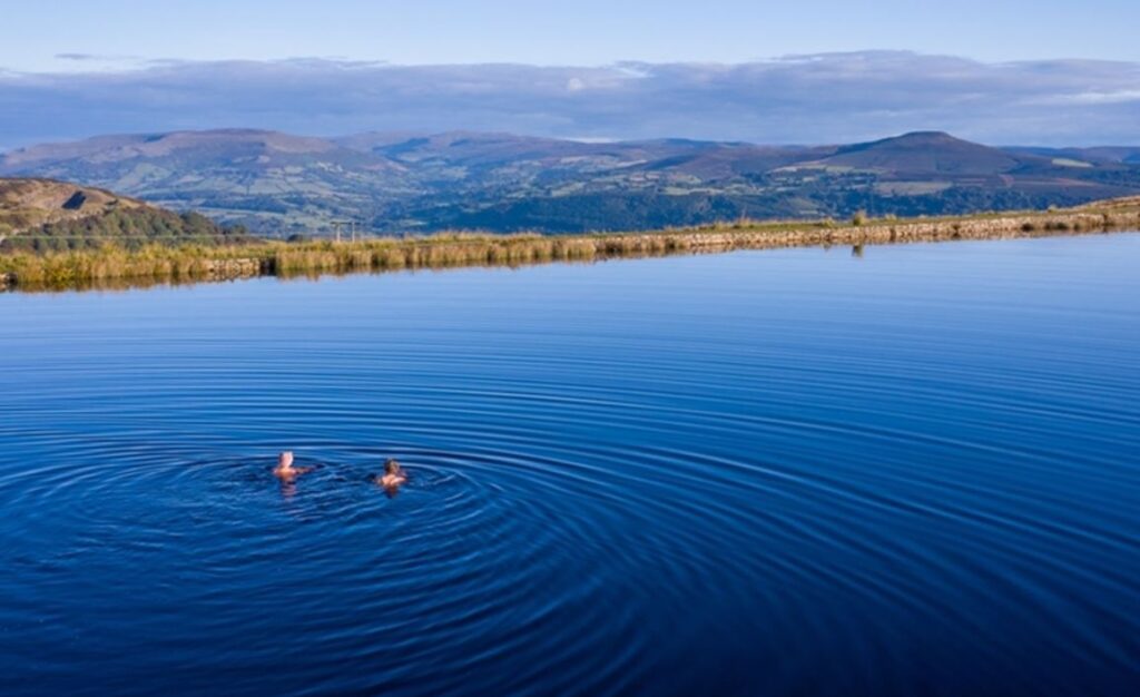Wild Swimming Around Crickhowell, Camping at Cwmdu Campsite