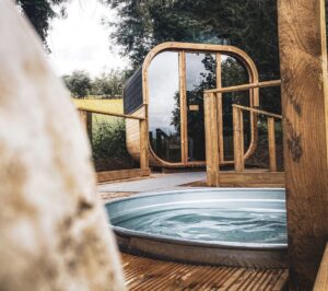Ice Bath (Cold Plunge Pool) and Nordic Wood Fired Sauna