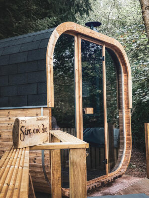 contrast therapy, fire and ice, mini spa, cwmdu campsite, brecon beacons